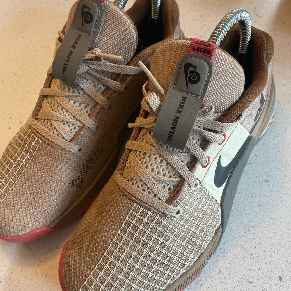 Light Brown Nike Metcon